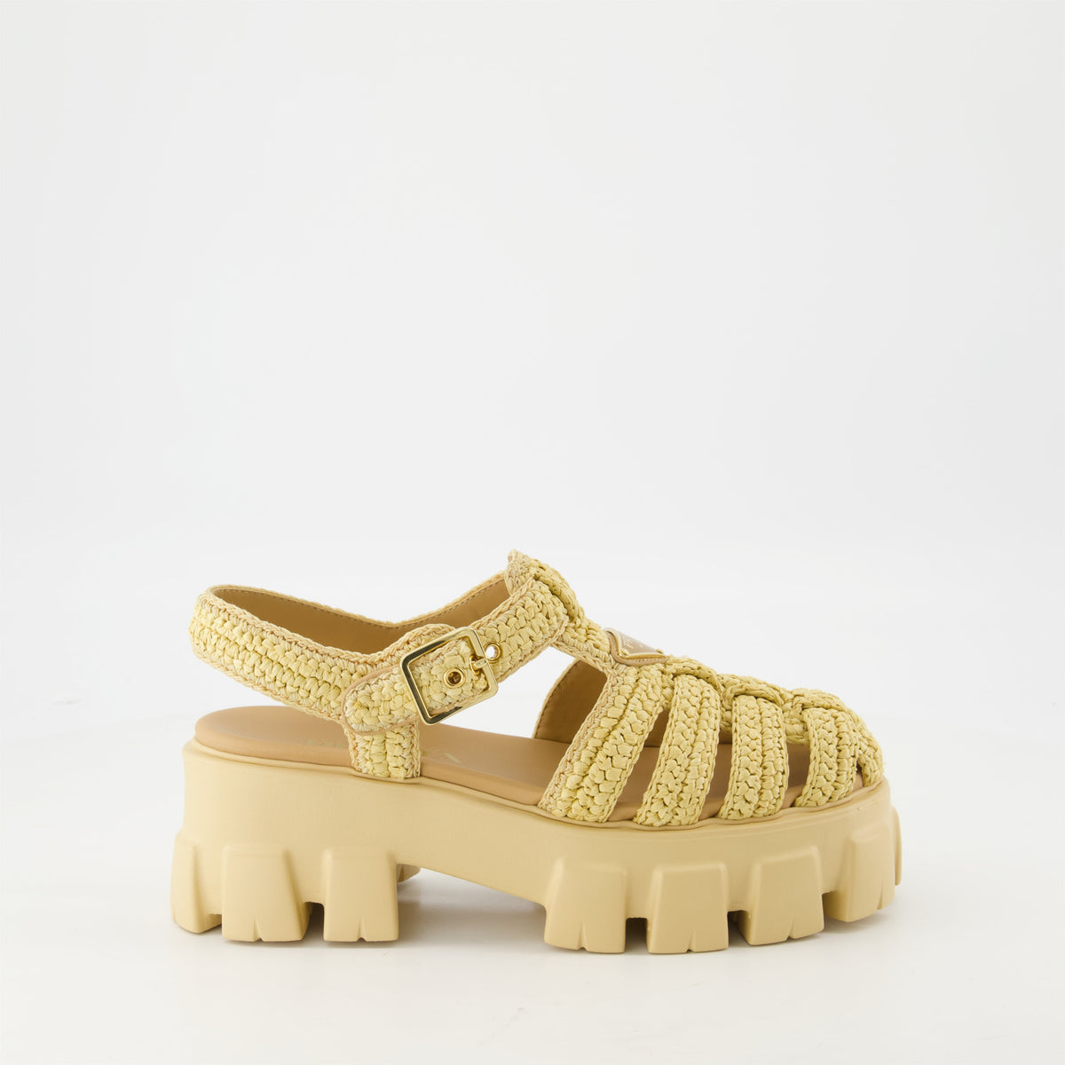 Monolith Raffia Sandals