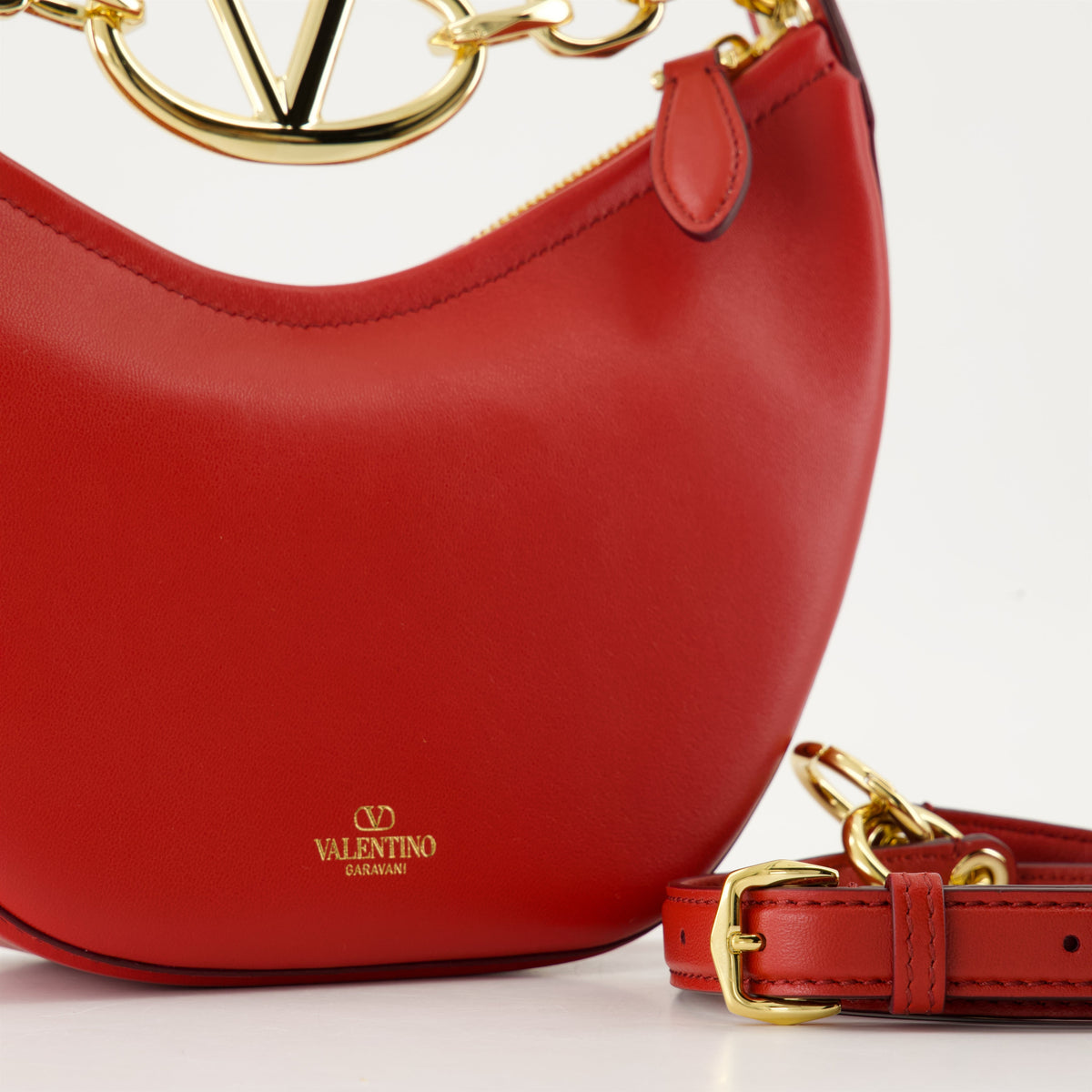 VLogo Moon Hobo Bag