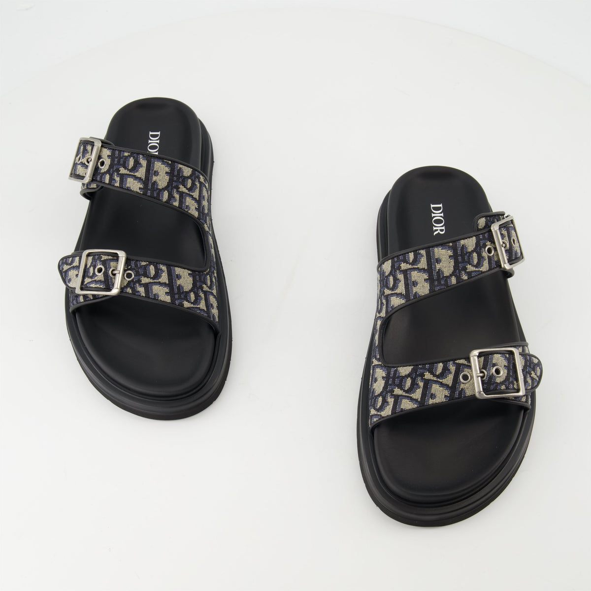 Aqua Oblique Sandals
