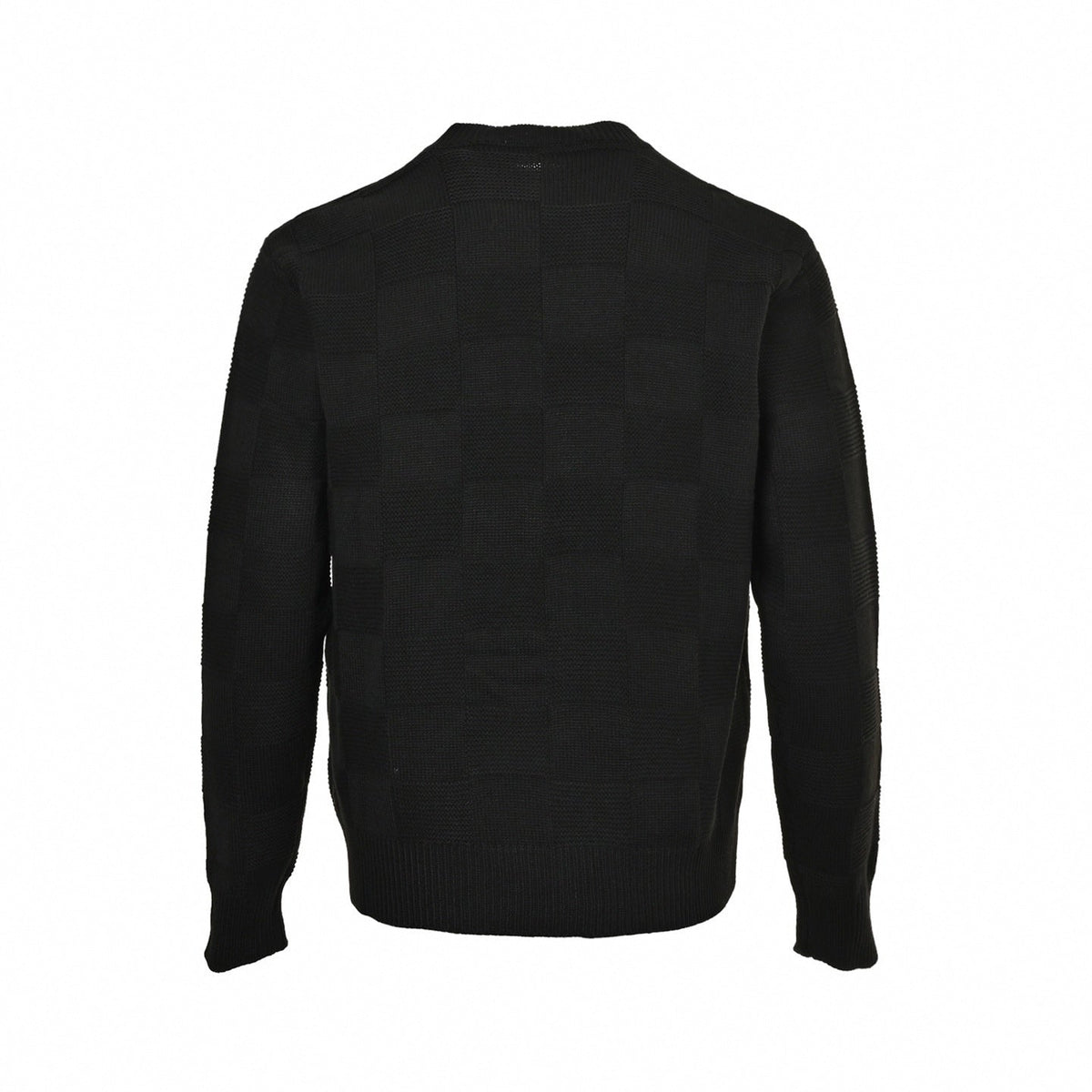 Damier Textured Sweater