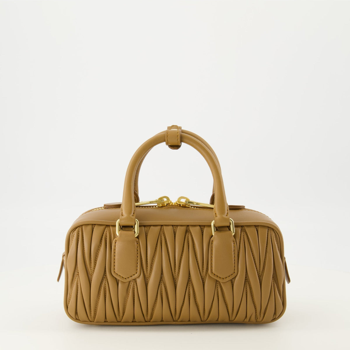 Quilted Brown Acardie Bag