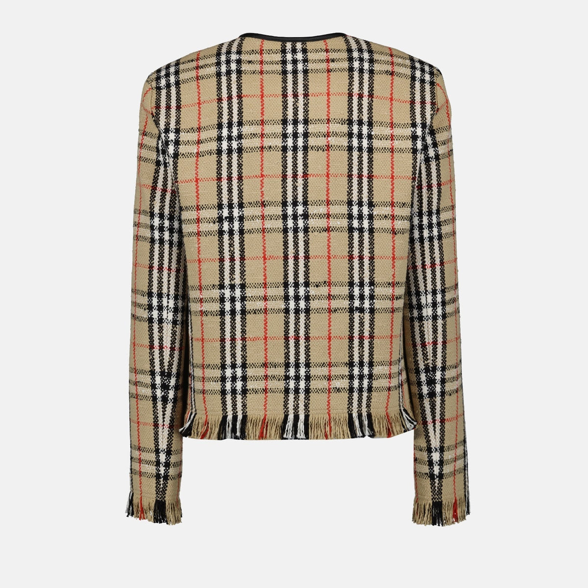 Checked Upney Cardigan