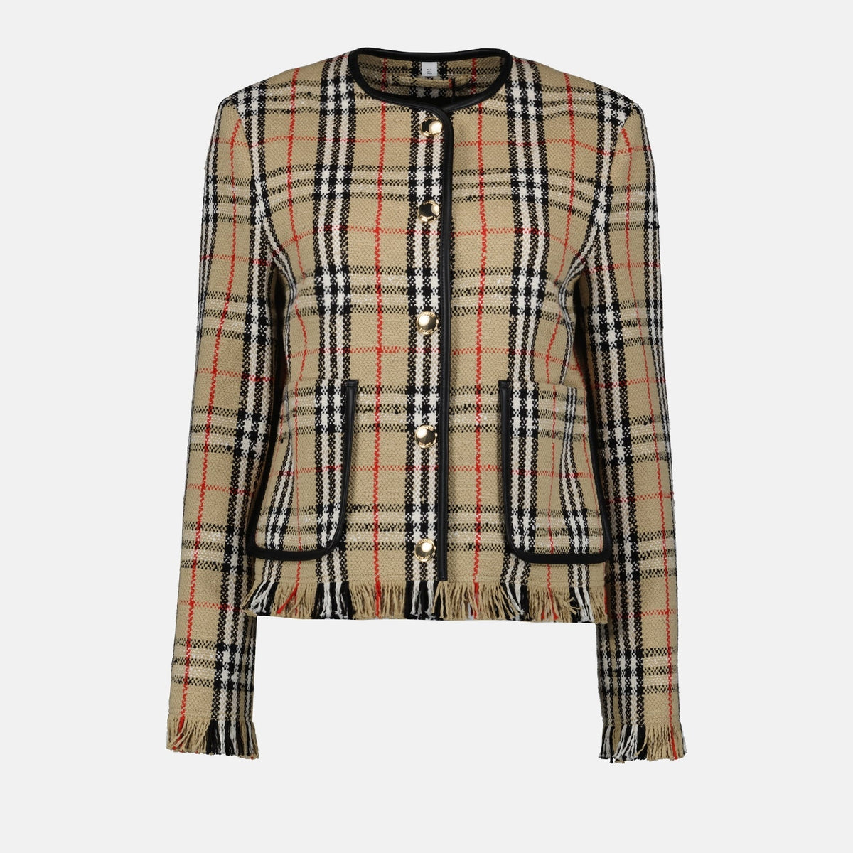 Checked Upney Cardigan