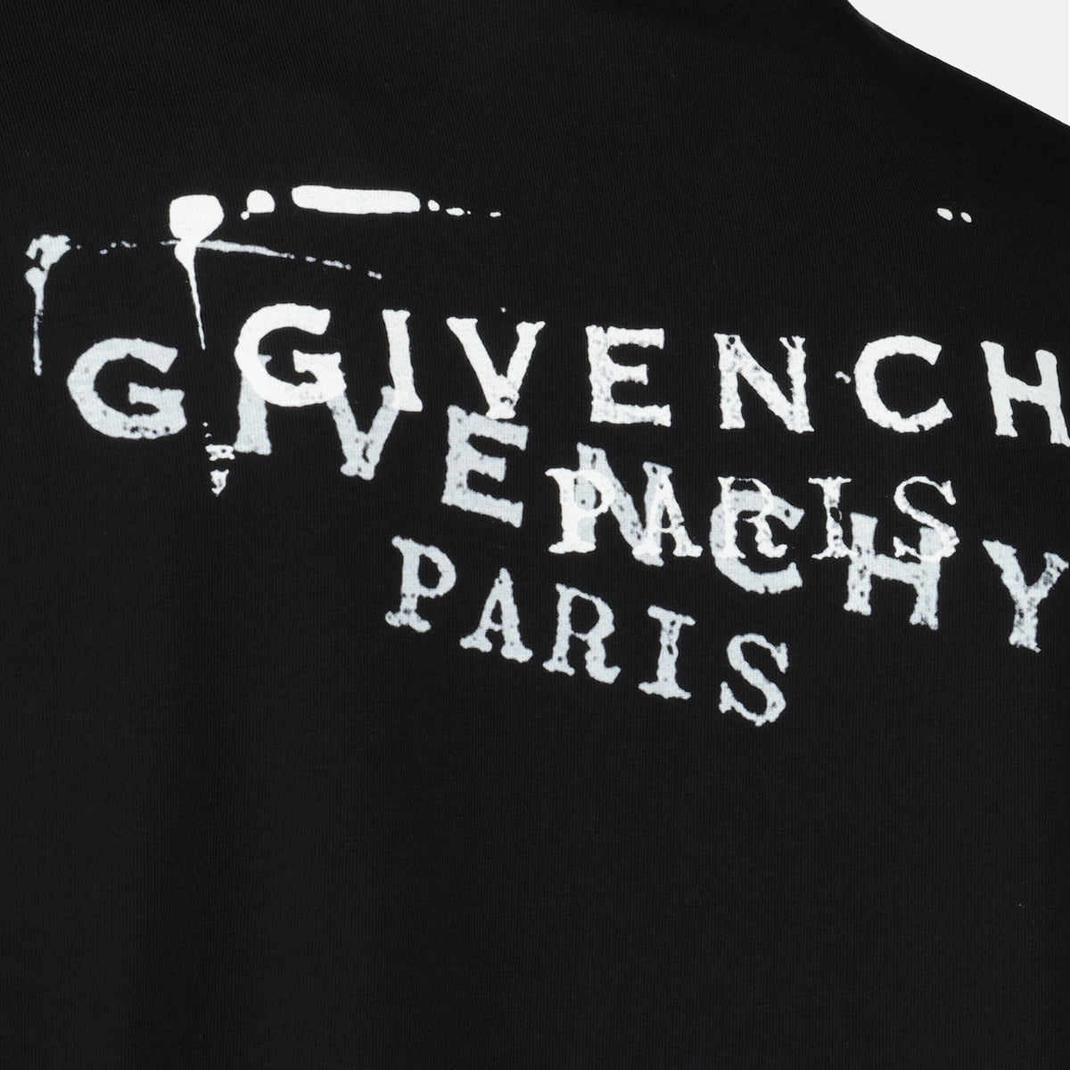 Givenchy Stamp Black T-Shirt