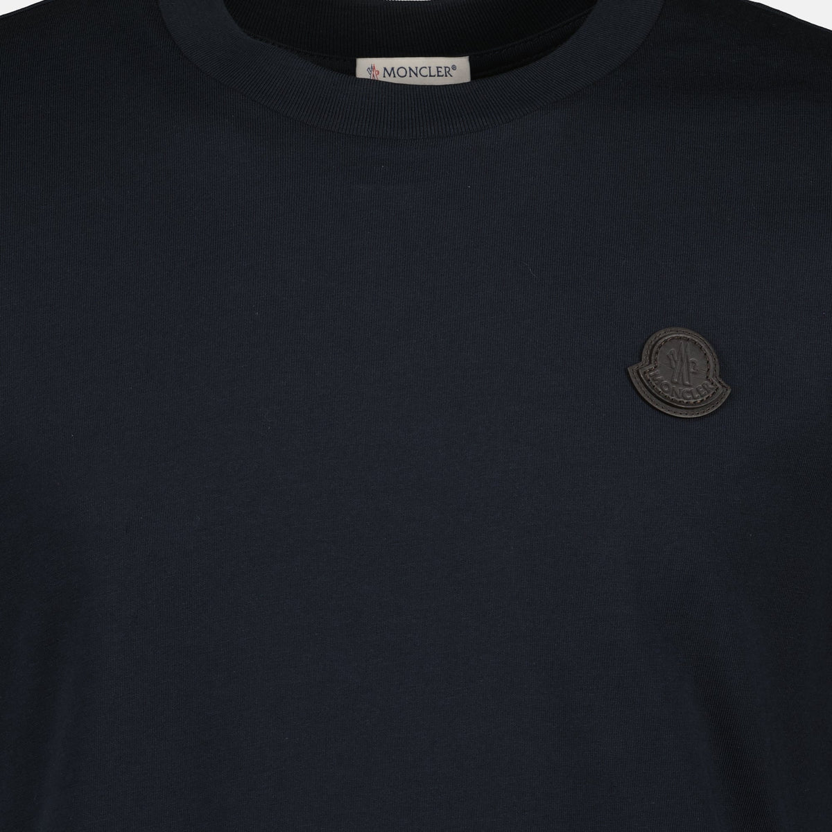 Leather Logo T-Shirt