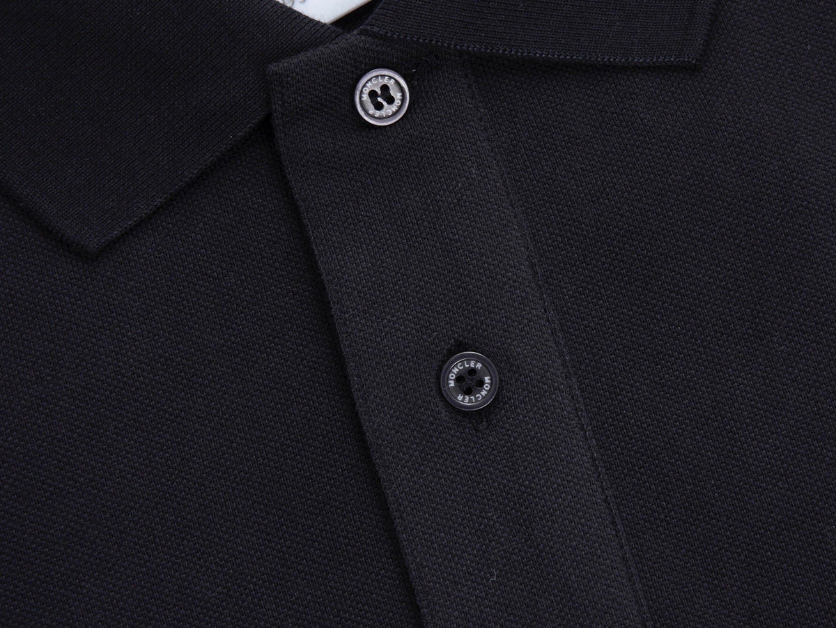Tri-Color Band Short-Sleeve Polo
