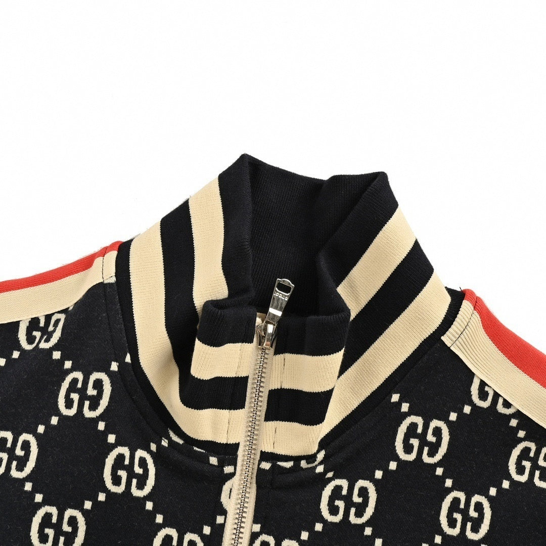GG Jacquard Monogram Track Jacket