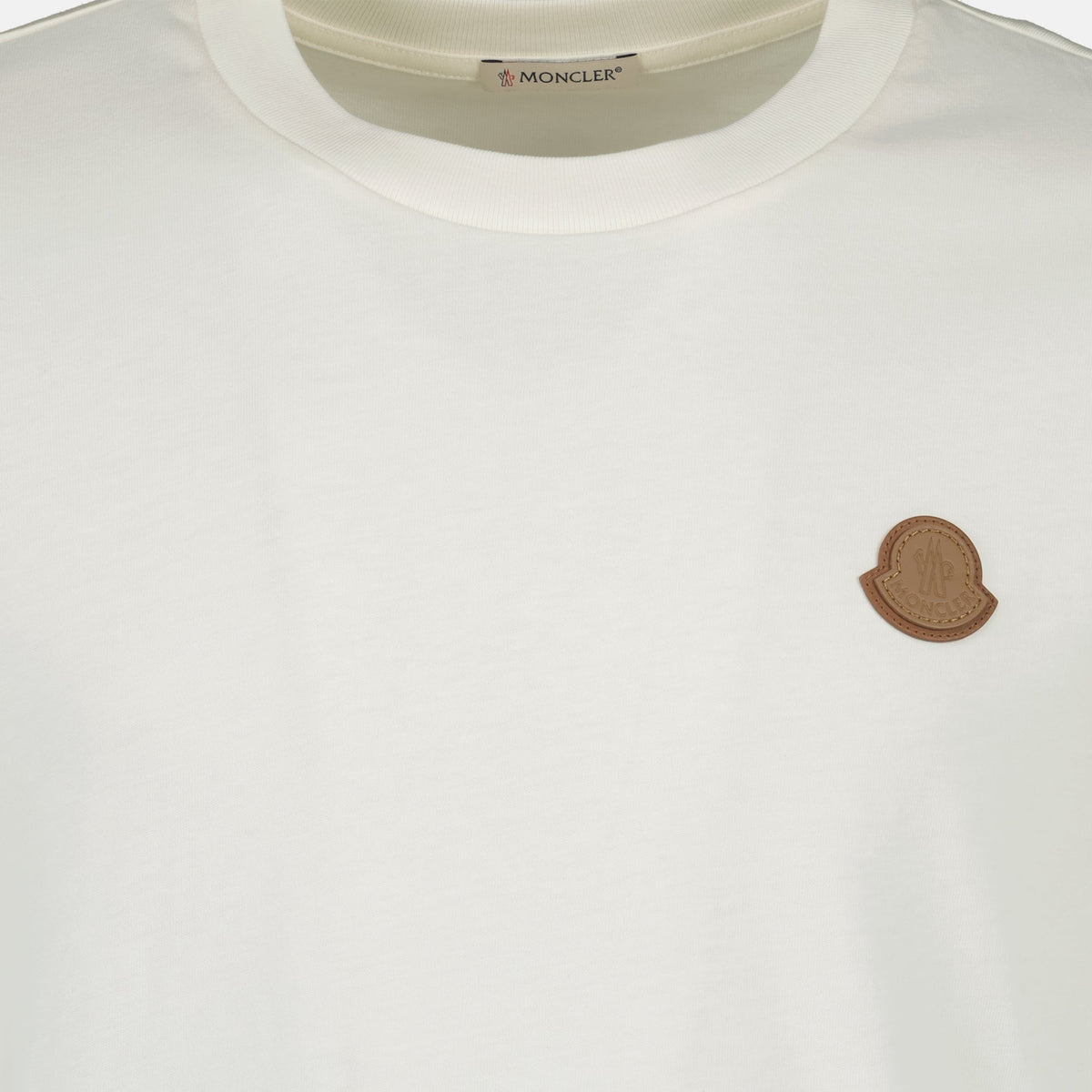 Leather Logo T-Shirt