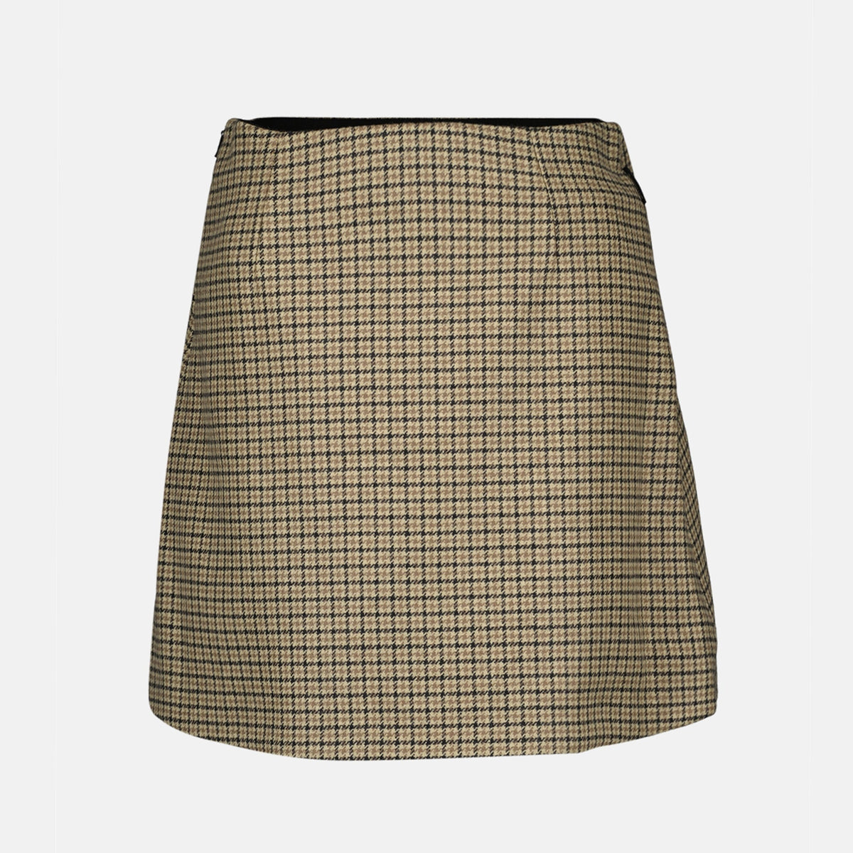 Plaid mini skirt