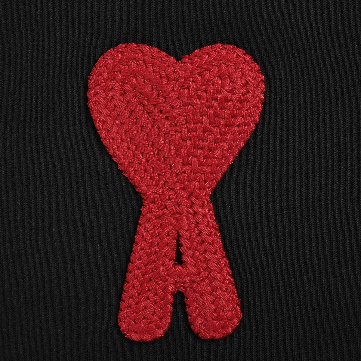 Ami de Coeur Crewneck - Black & Red