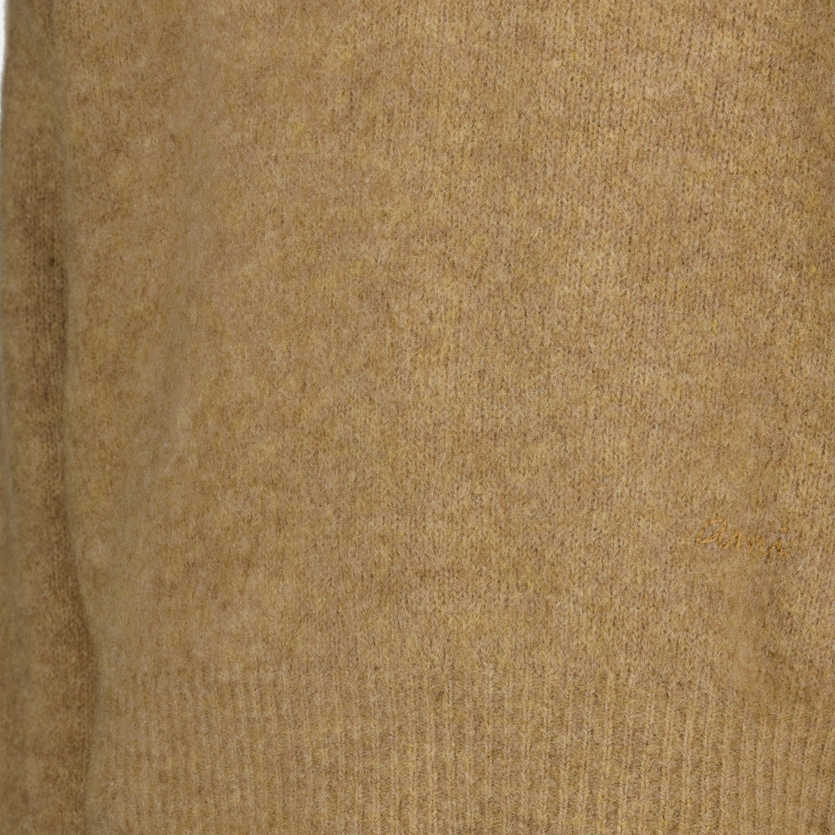 Brown Wool Polo