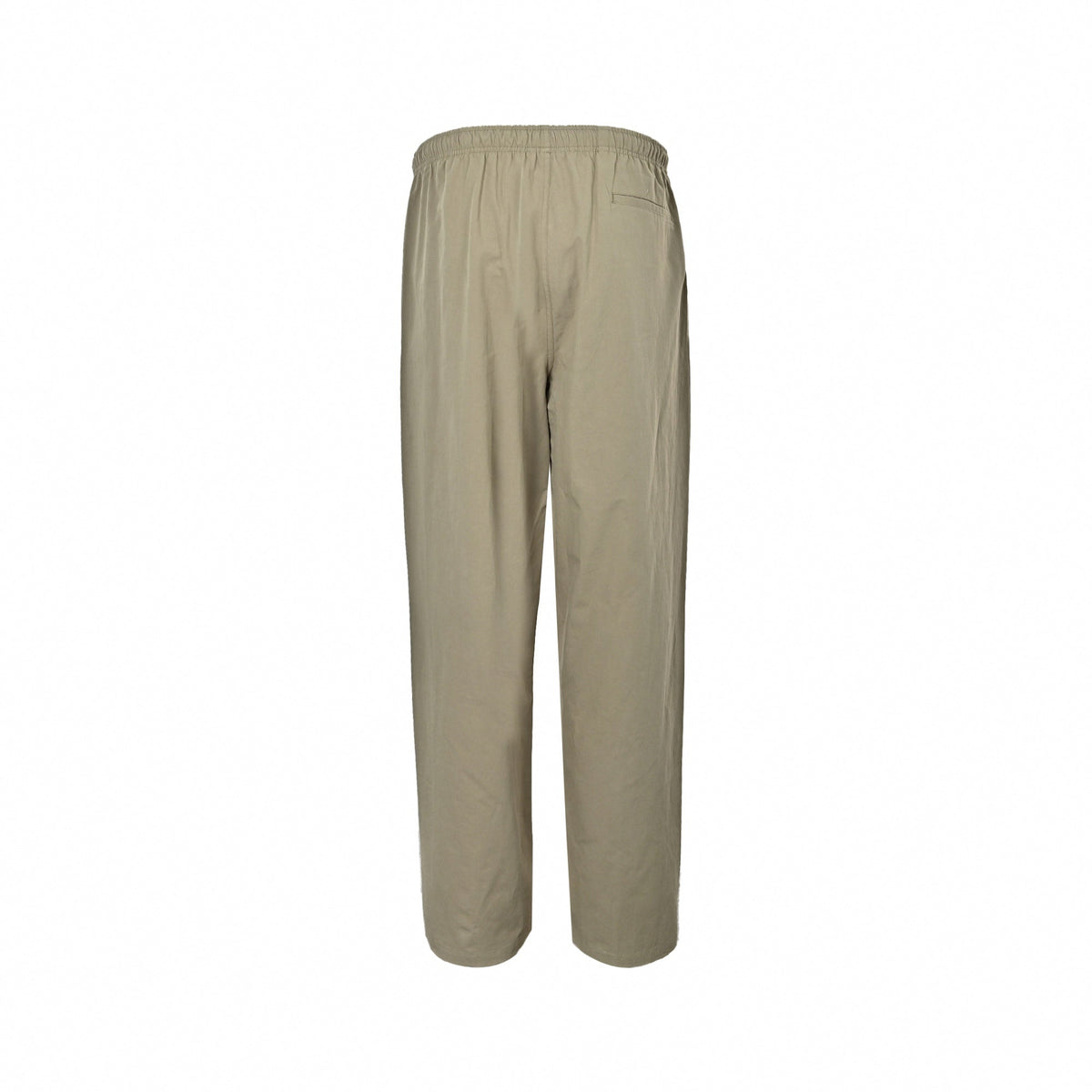 Cotton Twill Elasticated Trousers - Beige
