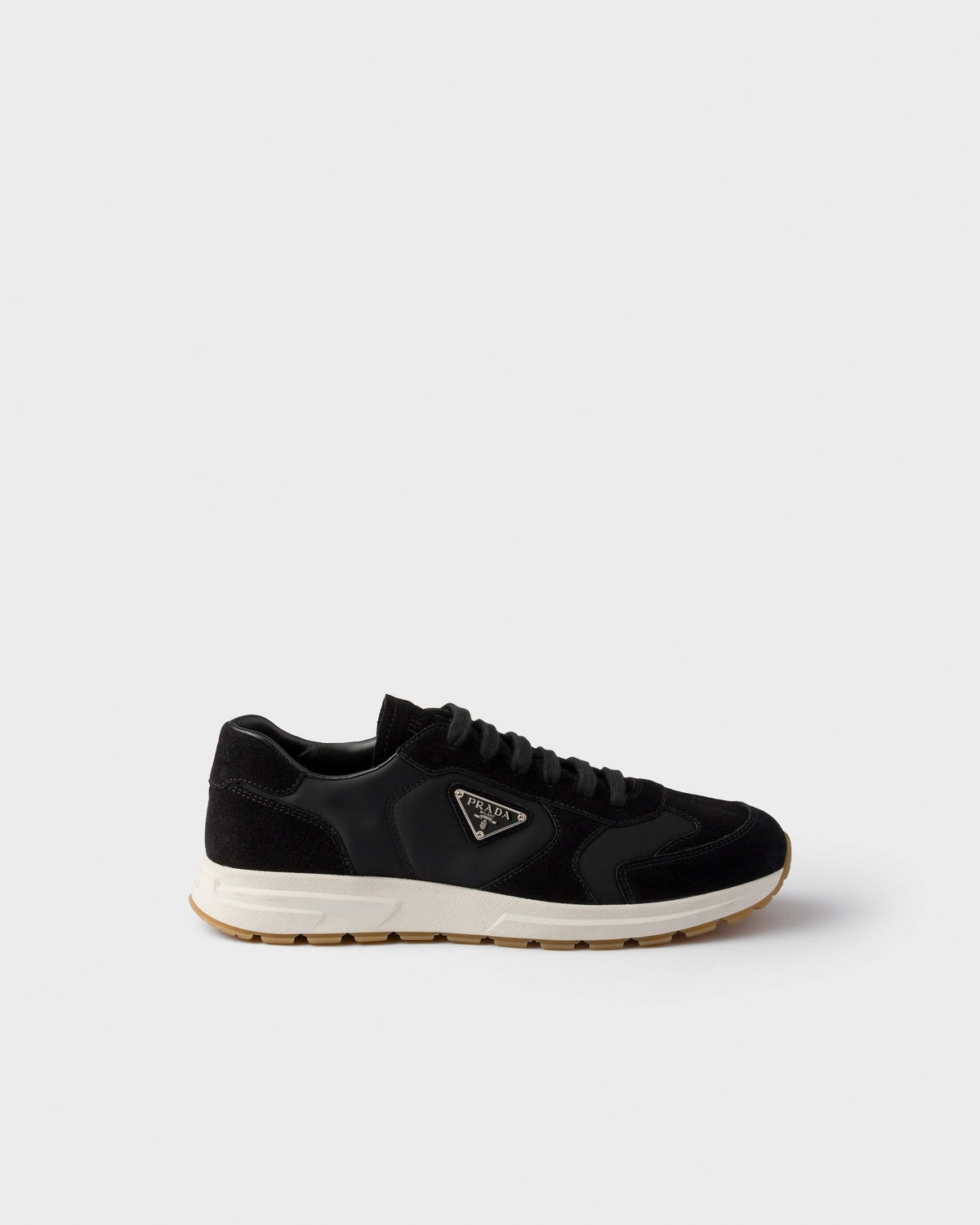 Prax suede and Re-Nylon sneakers