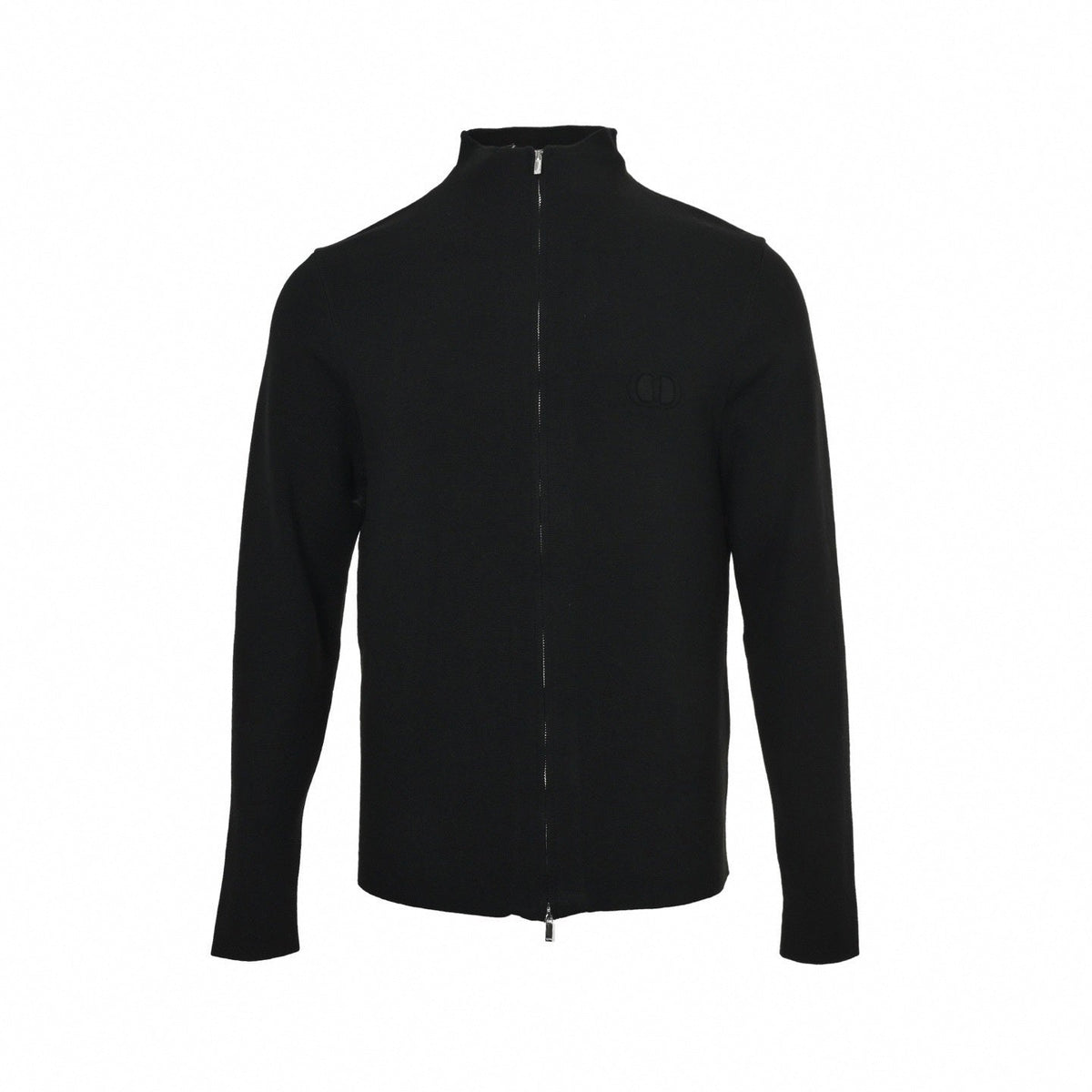 Icon Cotton Zip-Up Cardigan