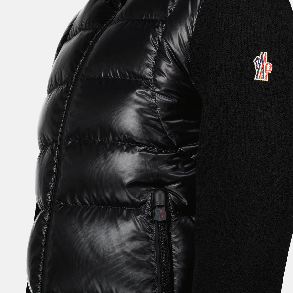 Wool Zip-Up Cardigan