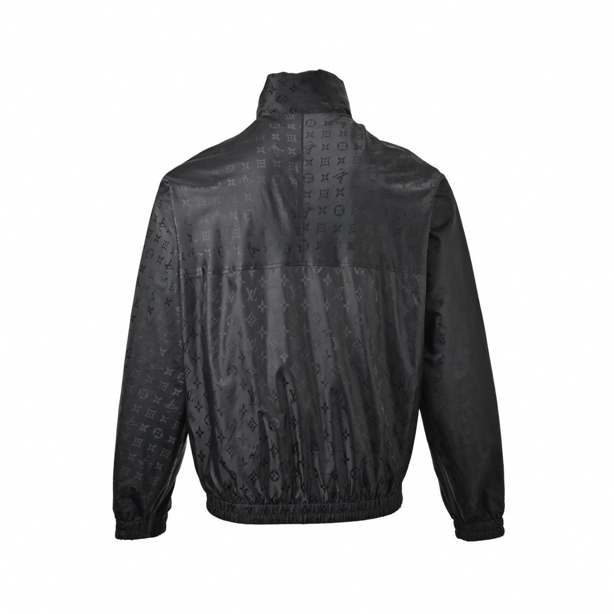 Reversible Tonal Monogram Jacket | Black & Olive Green