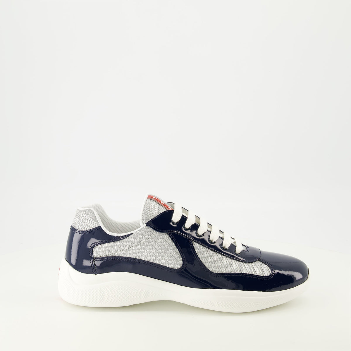 Prada America's Cup Blue Navy Sneakers