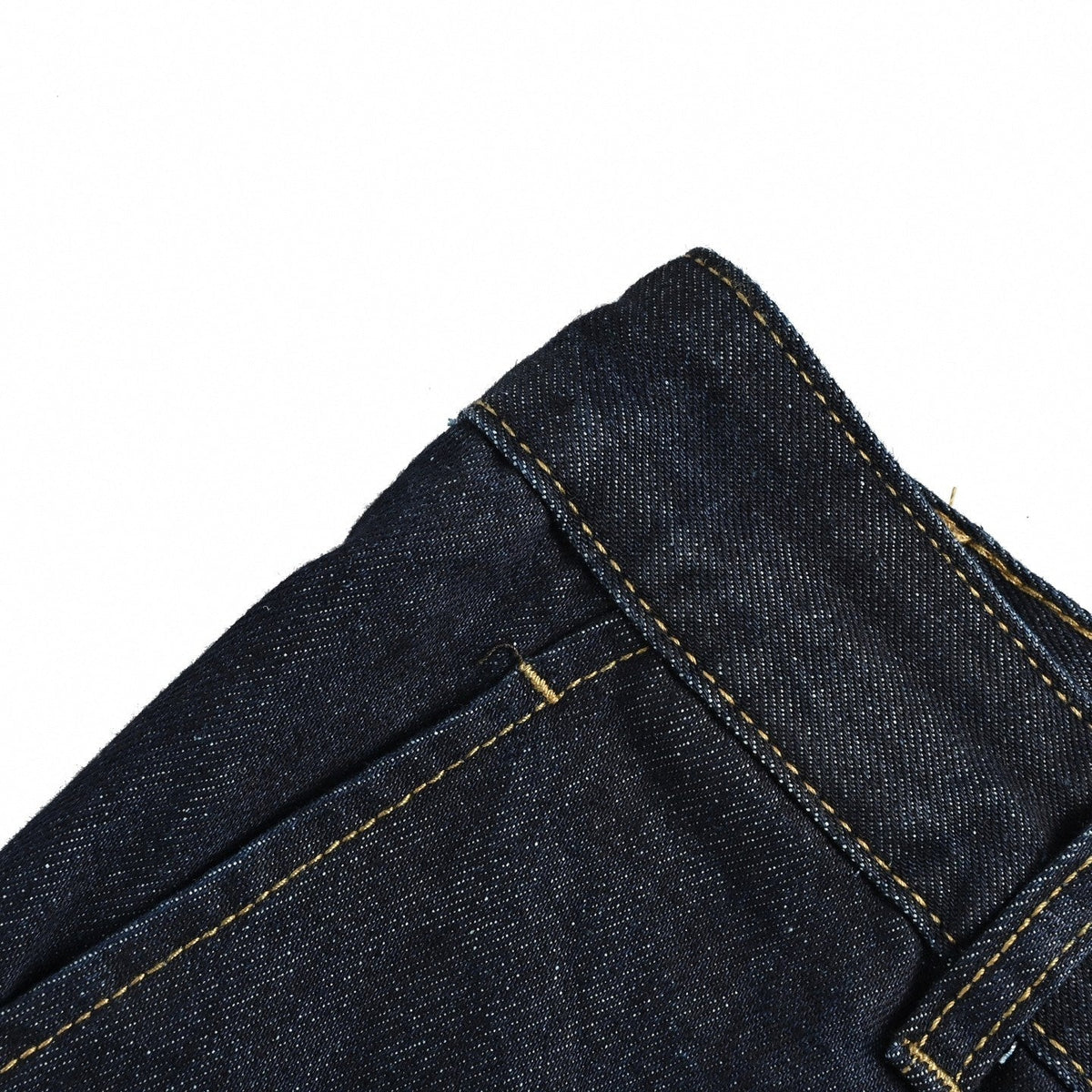 Tailored LV Logo Denim Shorts | Dark Indigo