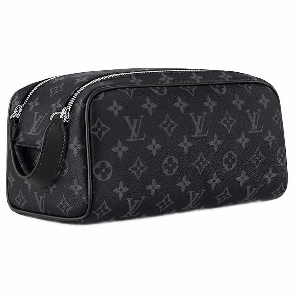 Monogram Eclipse Dopp Kit Bag | Black & Grey