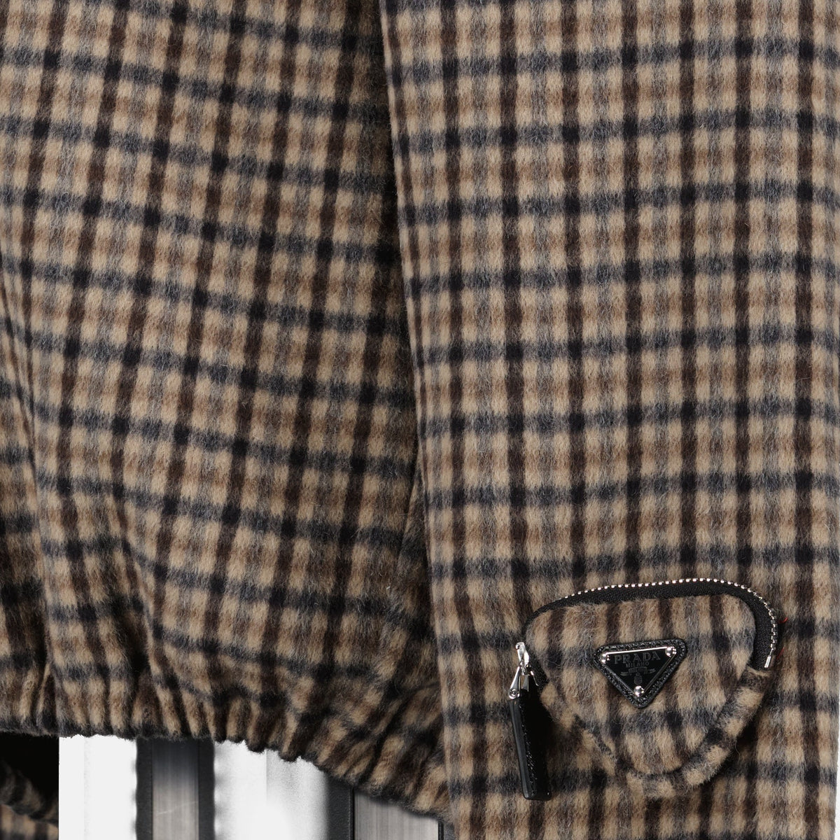 Checked Sweater