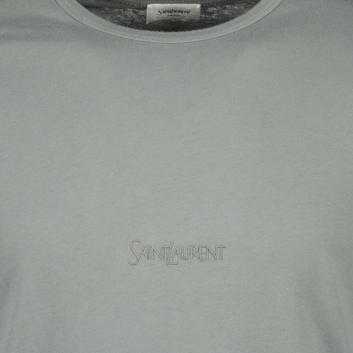 Gray Embroidered T-shirt