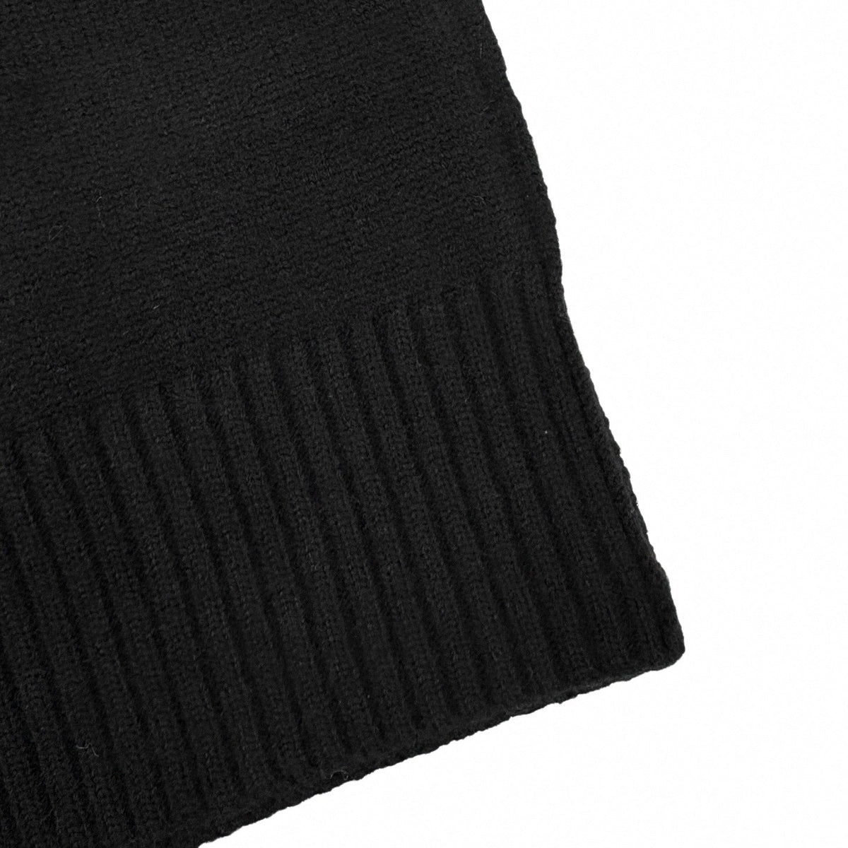 Oversized V-Neck Cardigan | Black