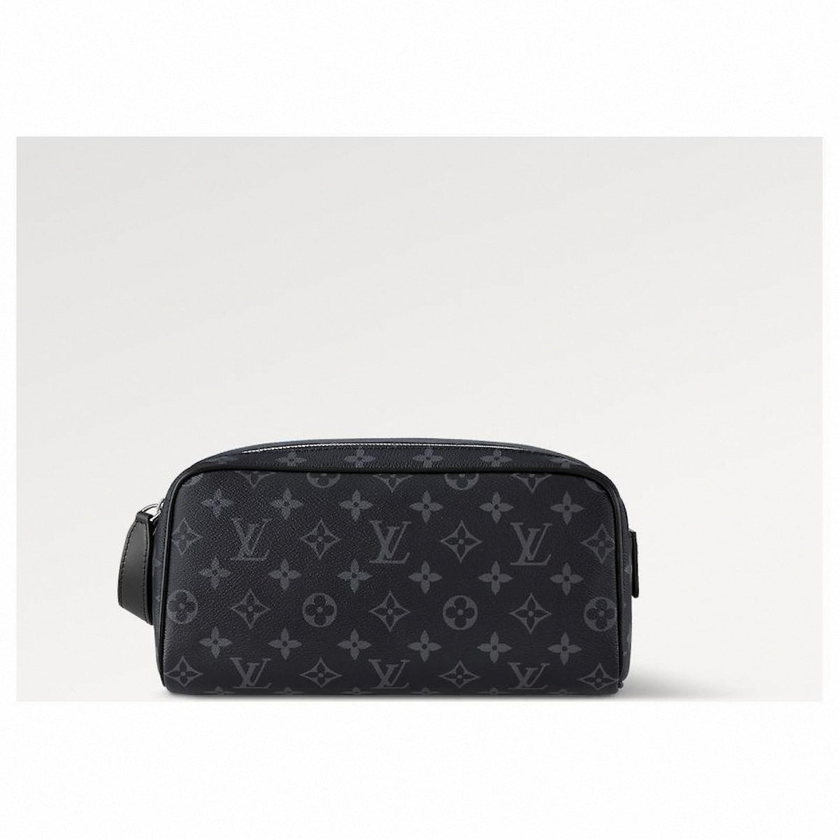Monogram Eclipse Dopp Kit Bag | Black & Grey