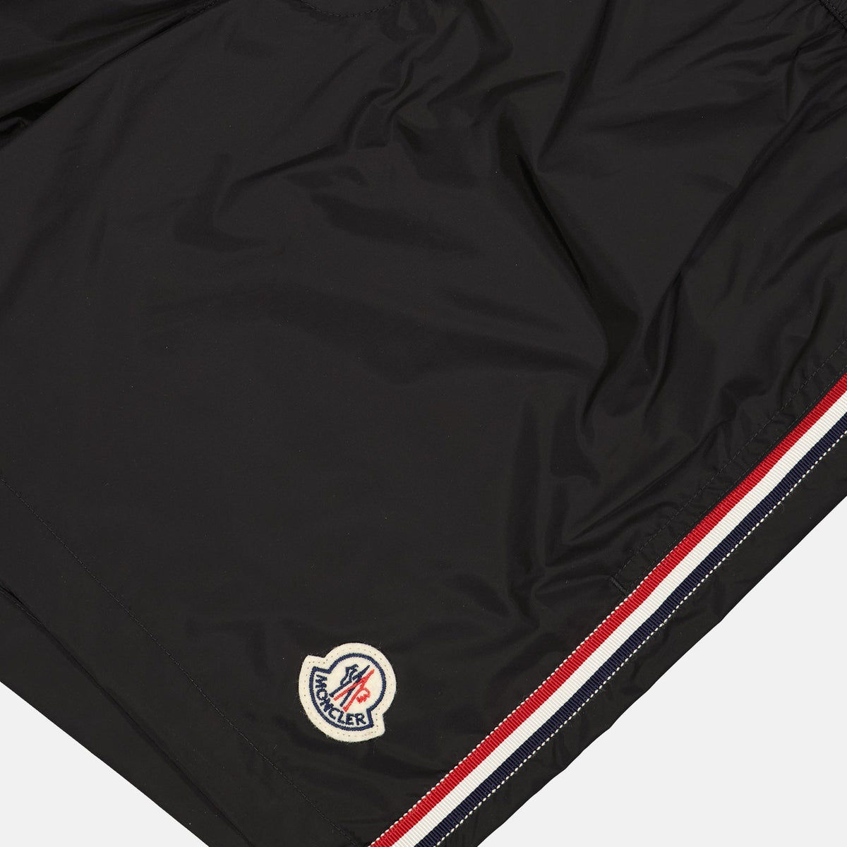 Tricolor Piped Swim Shorts