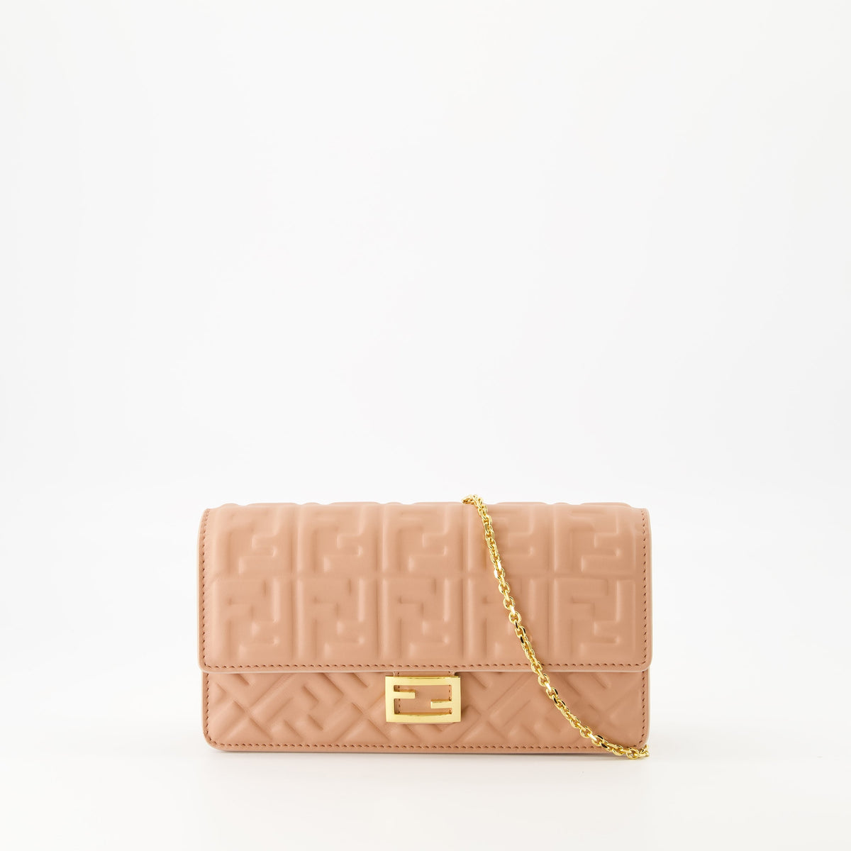 Baguette Wallet with Chain