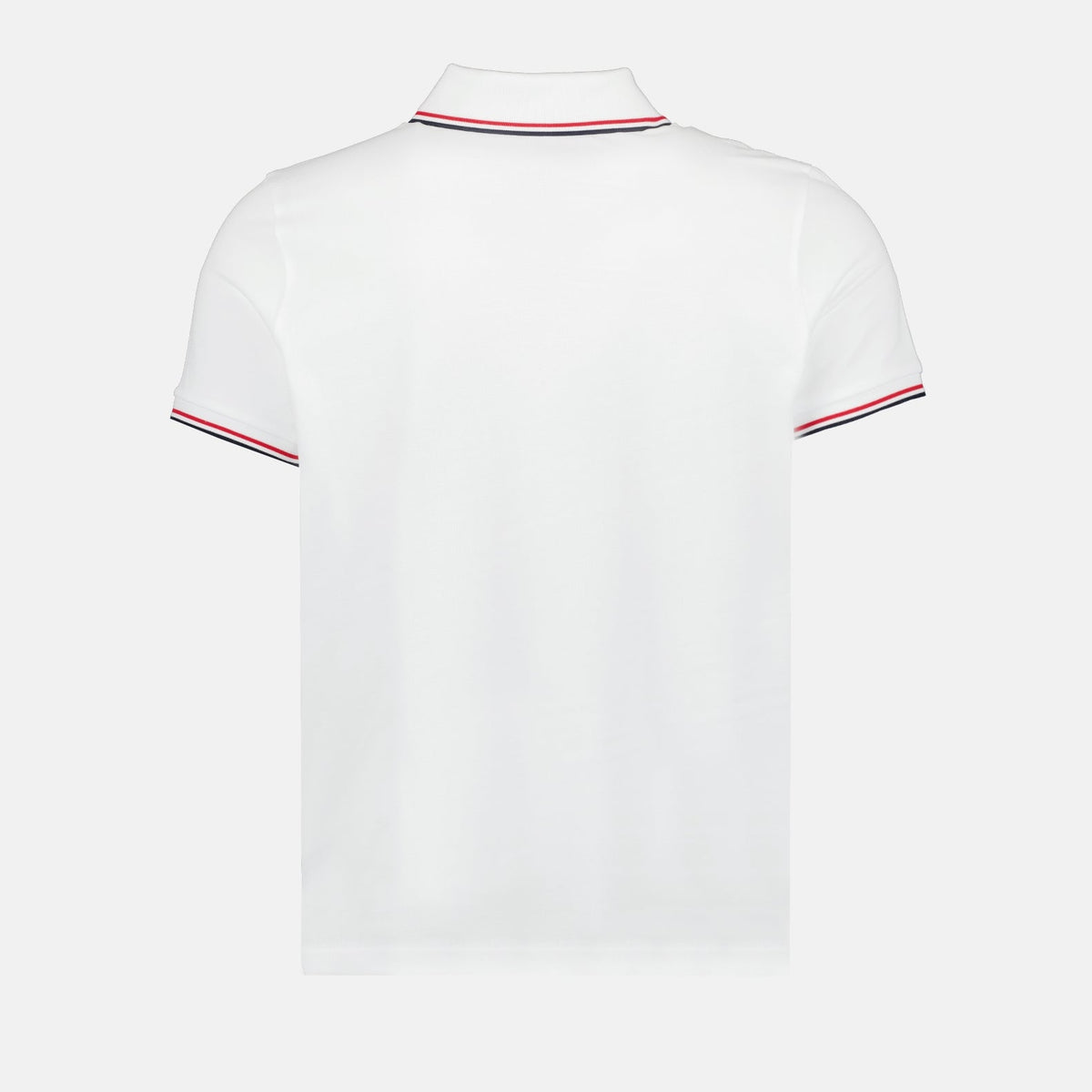 Tricolor-Trim Polo Shirt
