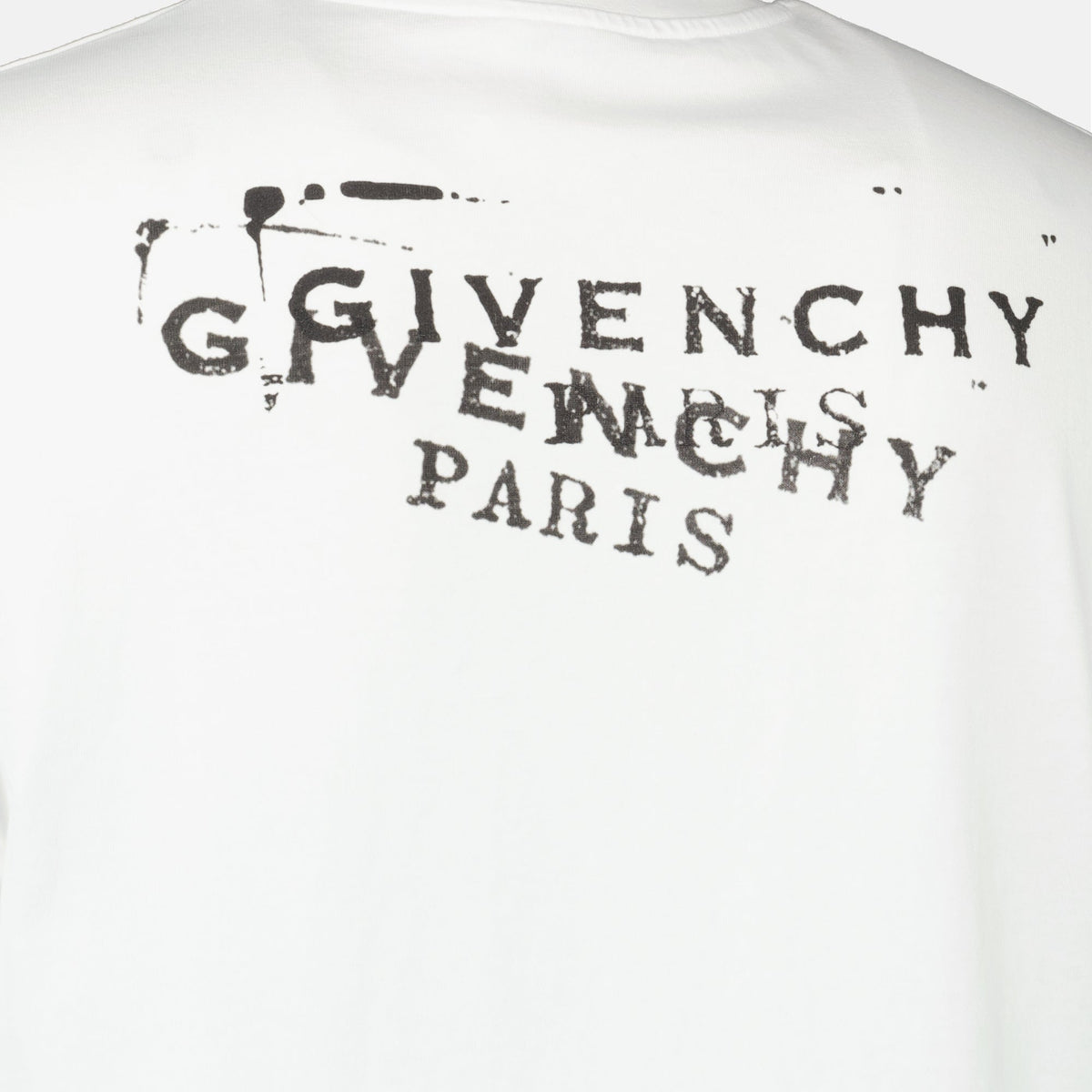 Givenchy Stamp White T-shirt