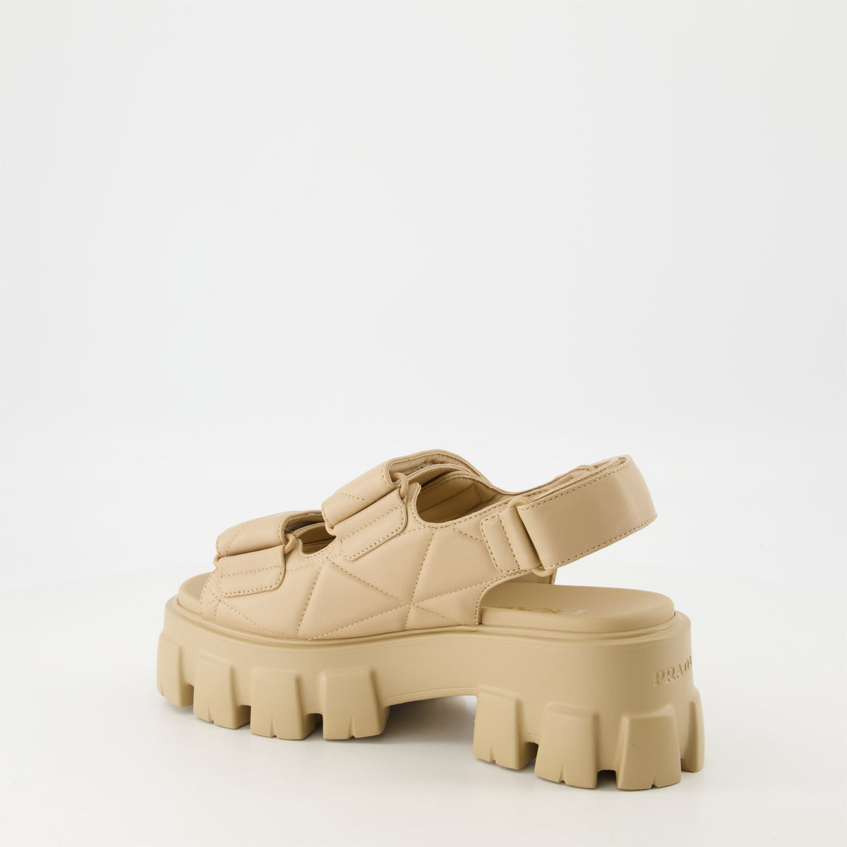 Quilted Leather Sandals