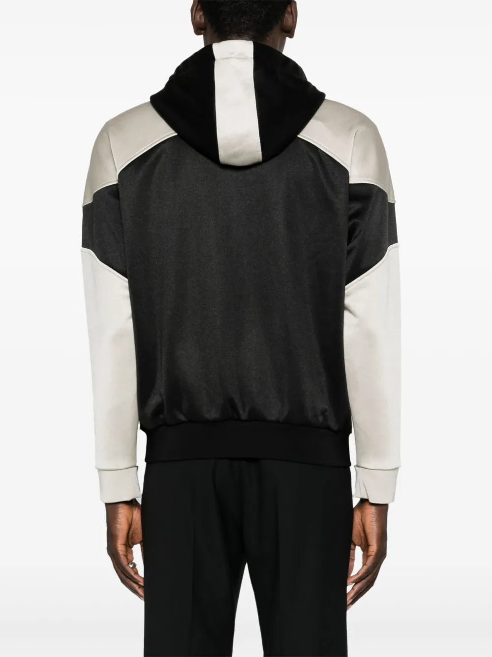 Two-tone Zip Sweatshirt