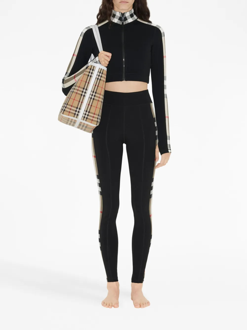 Checked Leggings