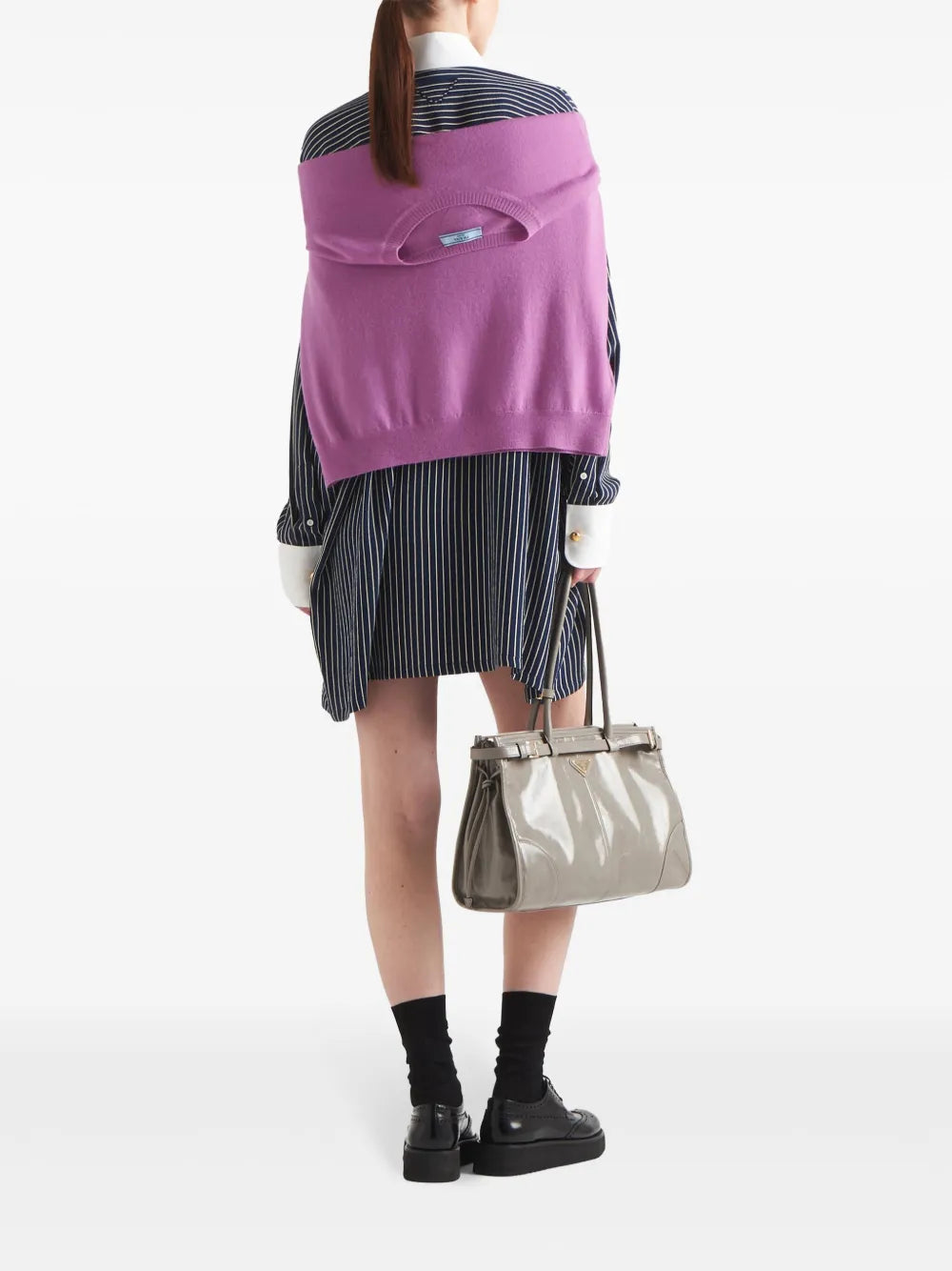 Oversized Striped Shirt