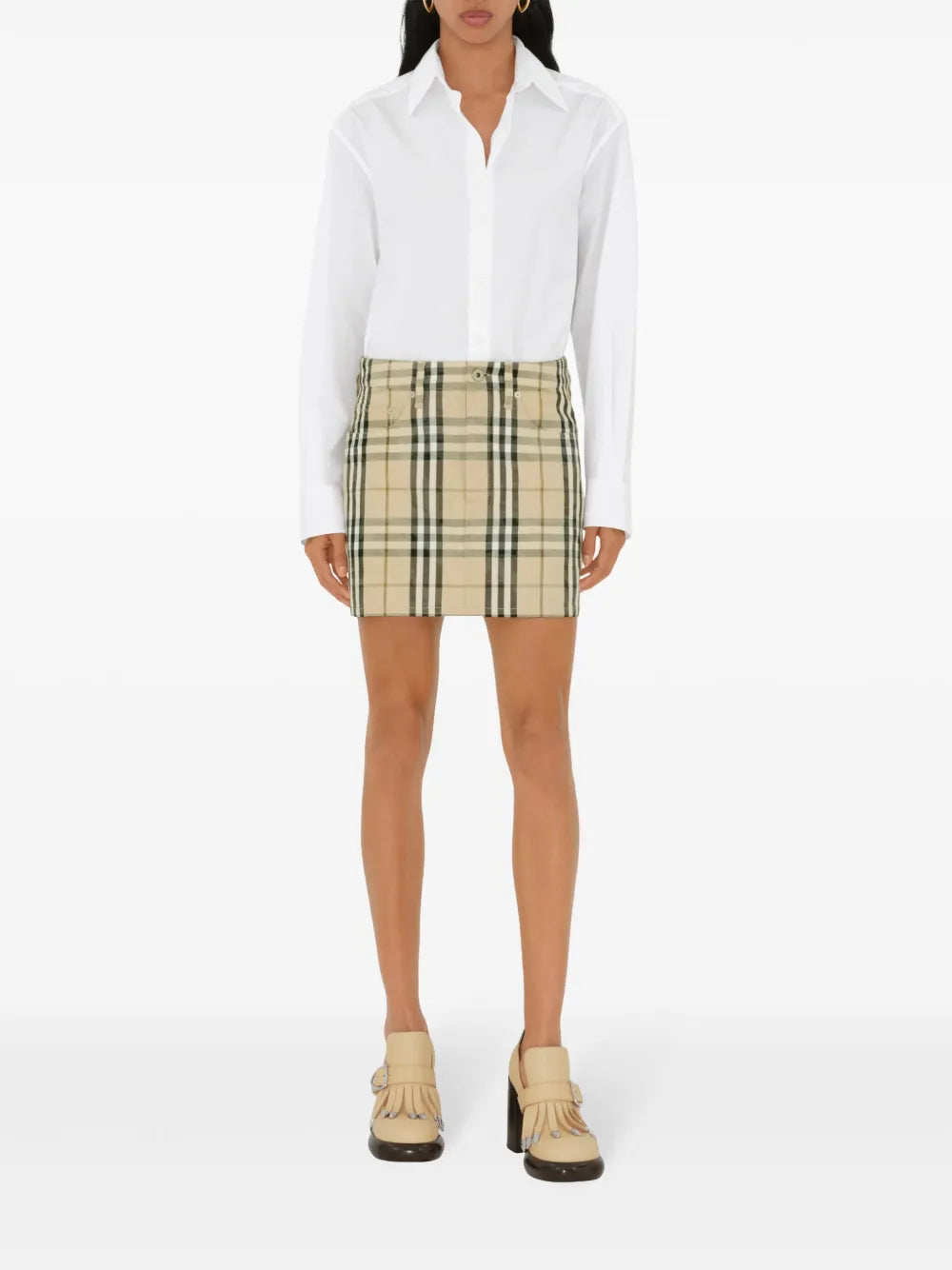Mini Check Skirt