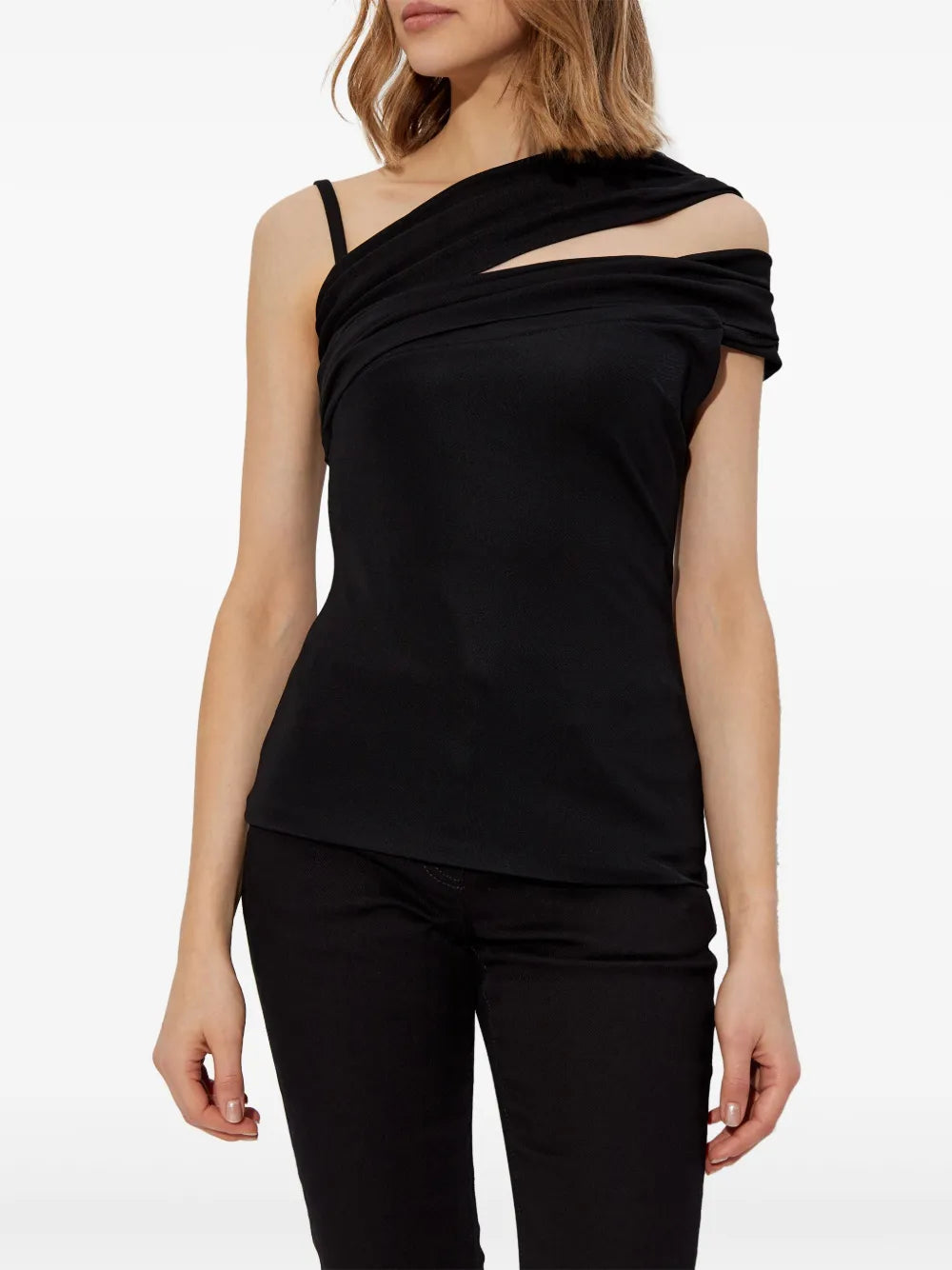Black Asymmetrical Top