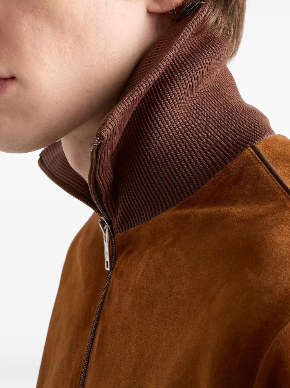 Velvet Calfskin Jacket