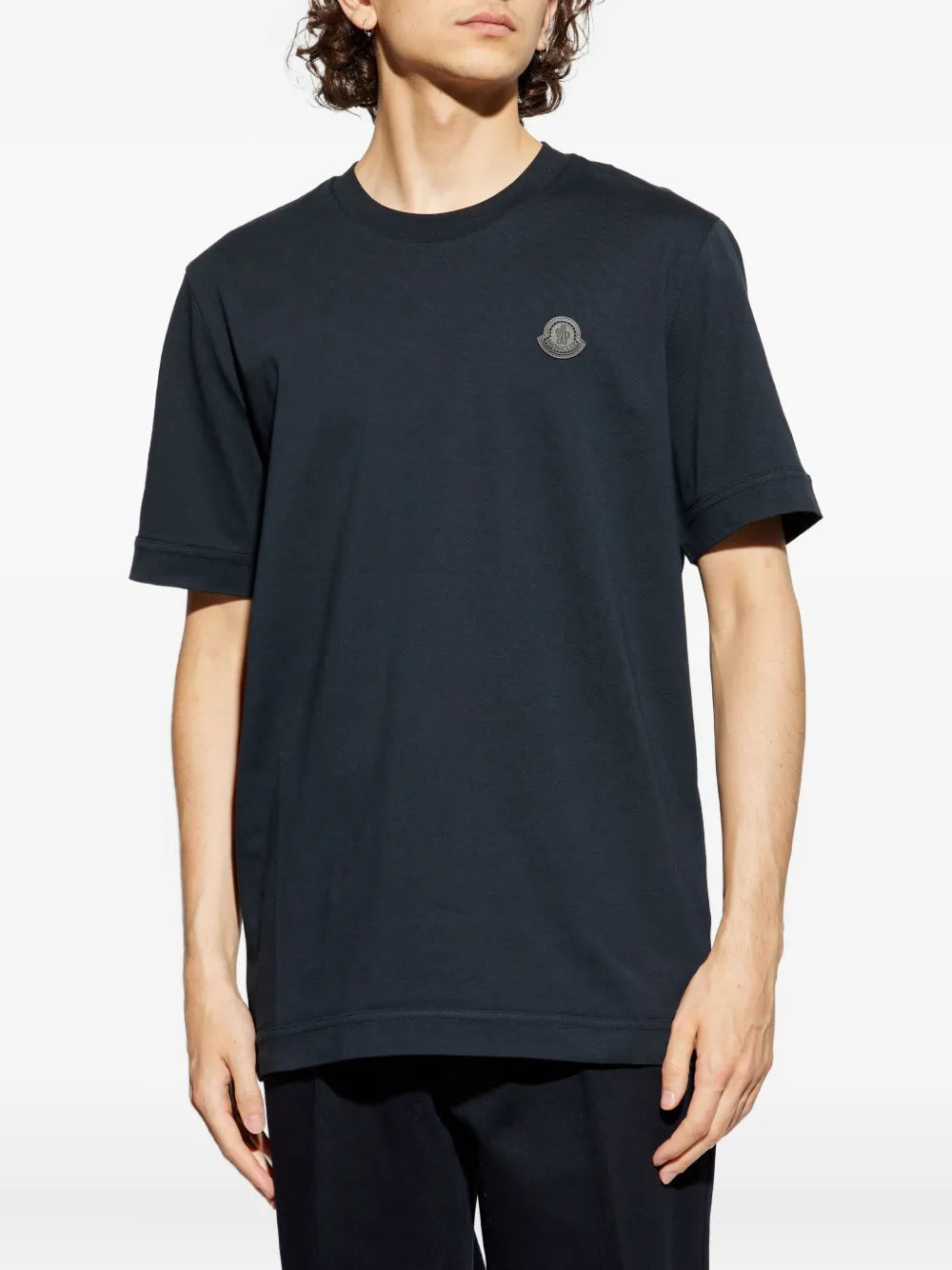 Leather Logo T-Shirt