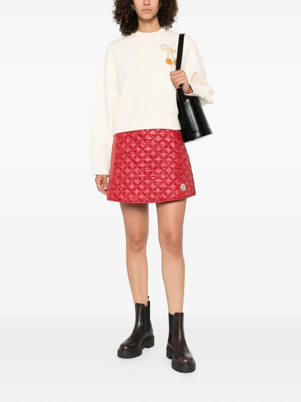 Quilted Mini Skirt