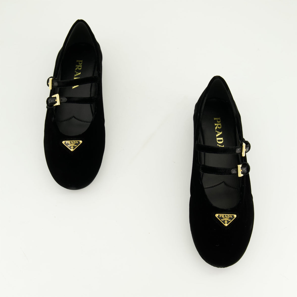 Velvet Ballet Flats
