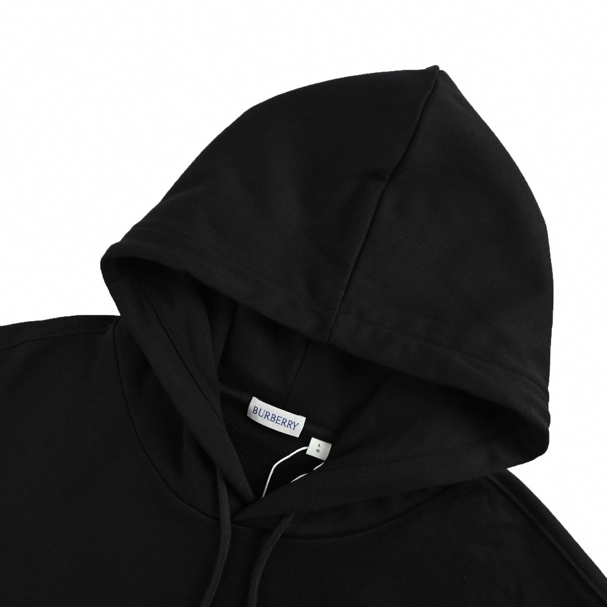 Check Equestrian Knight Embroidered Cotton Tracksuit | Black