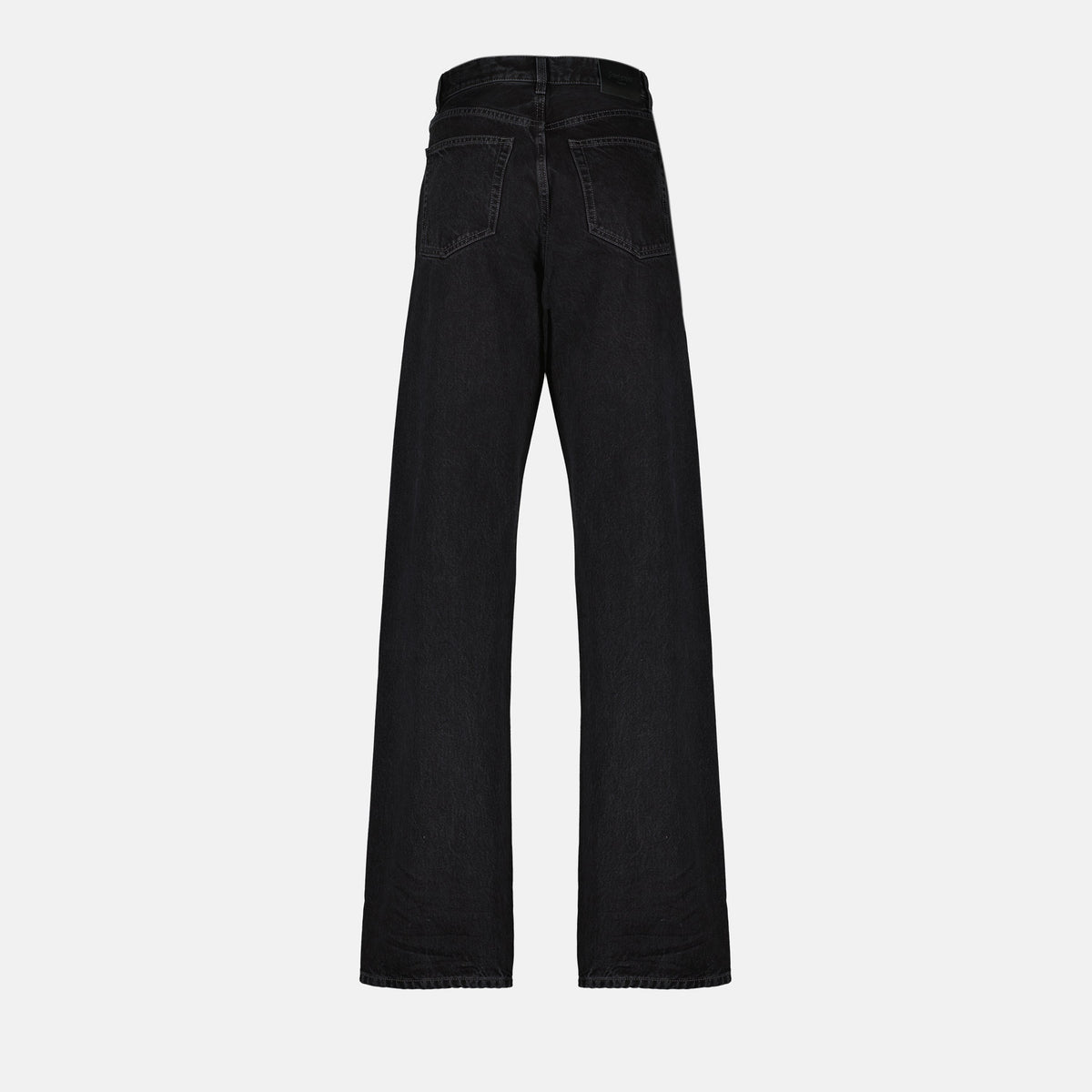 V-Waist Long Baggy Jeans