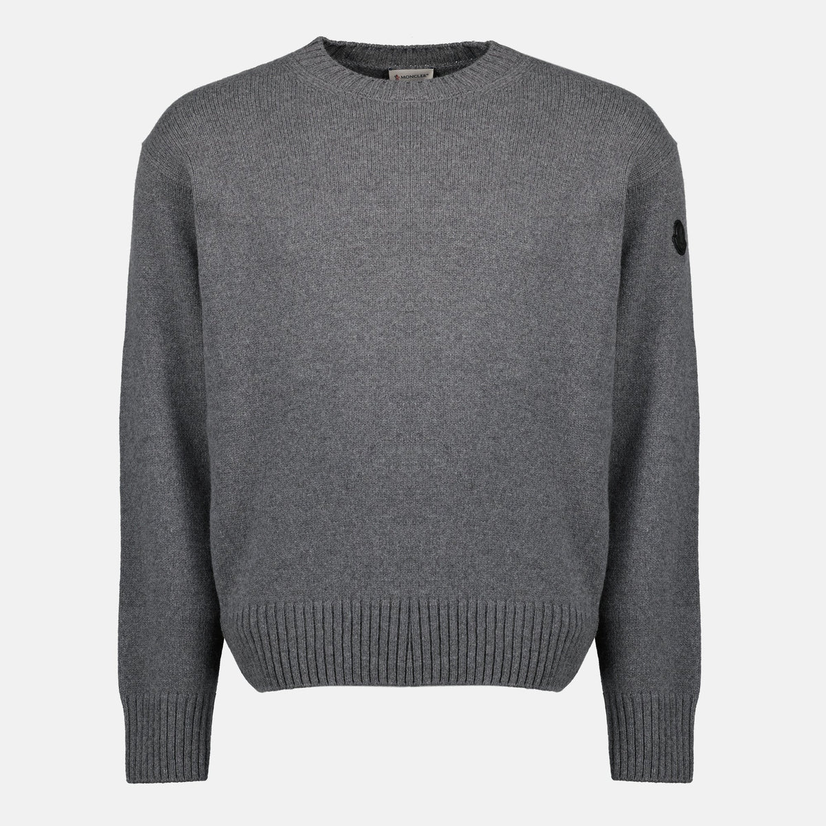 Gray Wool and Cashmere Sweater