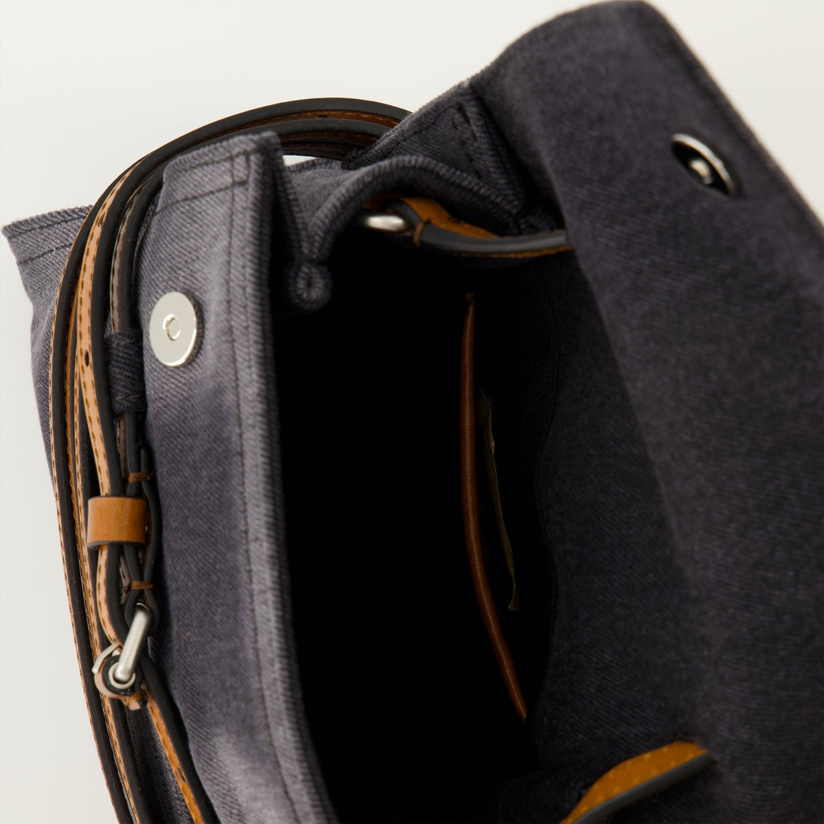 Tie Me Denim Bag