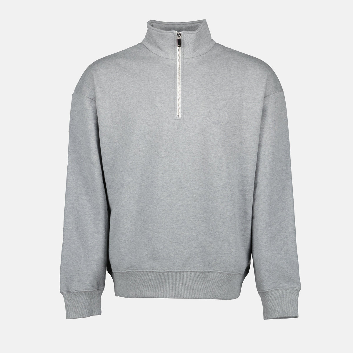 Zip Collar Sweatshirt