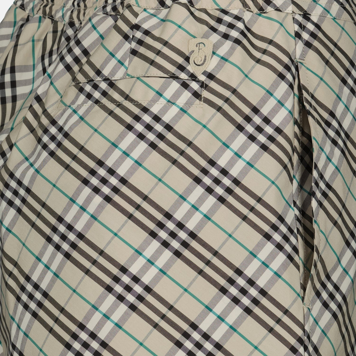 Checked Shorts