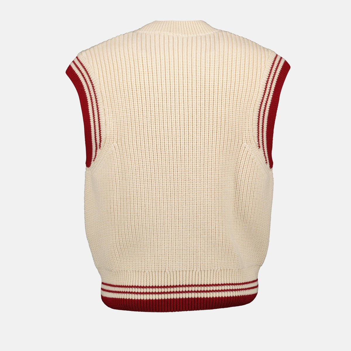Sleeveless Ribbed Sweater