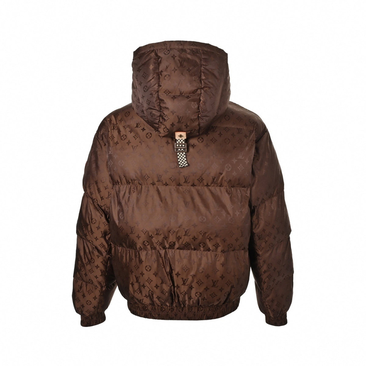 Monogram Jacquard Ski Puffer - Bronze