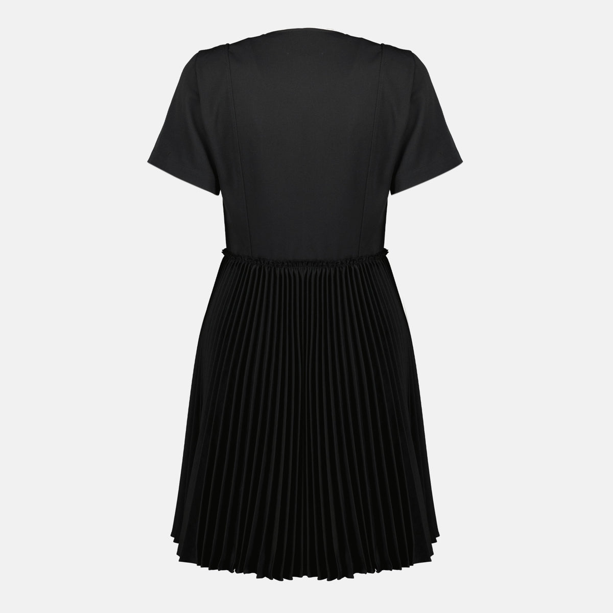Black Wool Kilt Dress